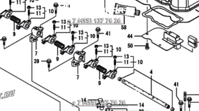 ГБЦ Yanmar 3TNV84t