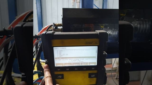 Коррекция режима сварки Esab+Kuka