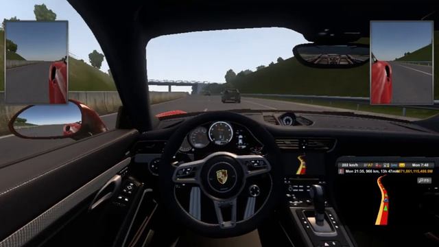 Porsche 911 Turbo S 2016 Rush Driving In ETS 2 | Euro Truck Simulator 2 | TSR