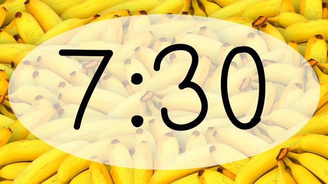 15 Minute Timer Bananas
