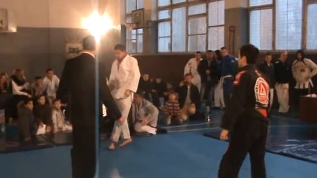 Станислав Сухоруков (GB Харьков) VS Александр Повод (Полтава Джиу Джитсу) версия Рандори 25.11.2012