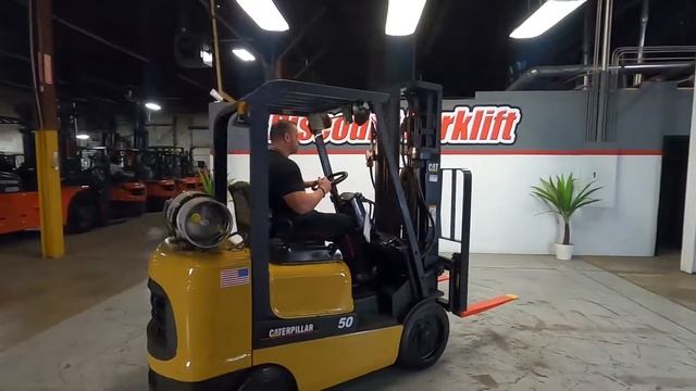 Caterpillar GC25K 5,000lb LP (Propane) #1017 - Forklift For Sale