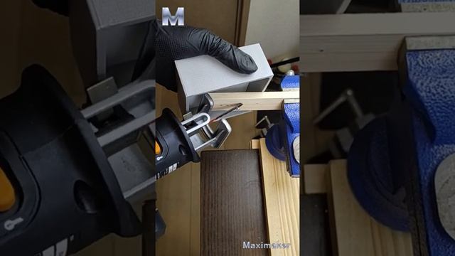 WORX WX550 Installation Ordinary Saw Blade, Can Bend Saw #Maximaker #DIY #handmade