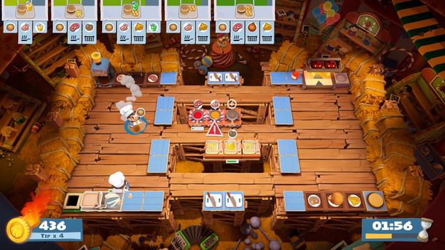 Overcooked 2 Carnival Of Chaos DLC Kitchen 3-2