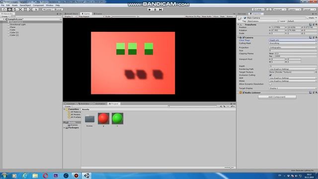 Камера в Unity 3D