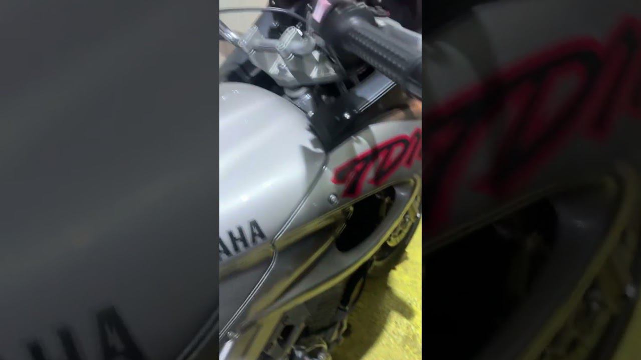 Холодный запуск Yamaha Tdm850