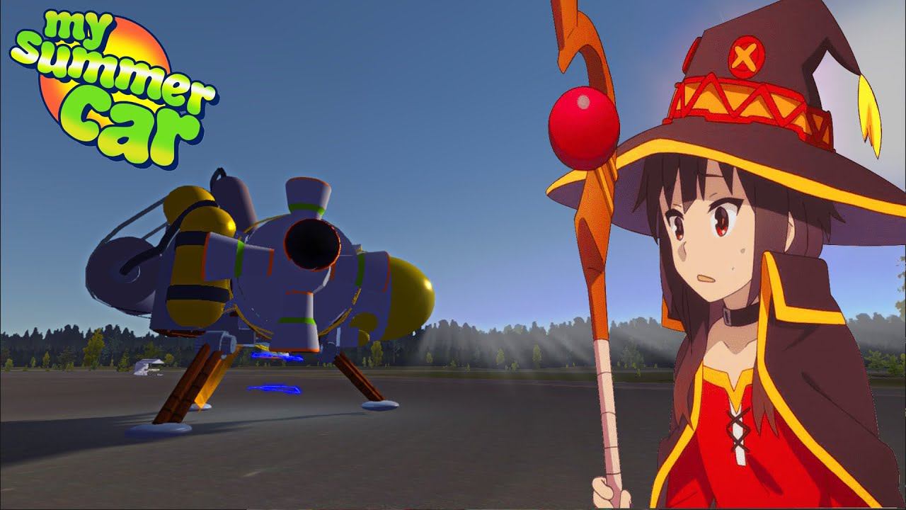 My Summer Car Mods#14 Летаем на Космическом Корабле!