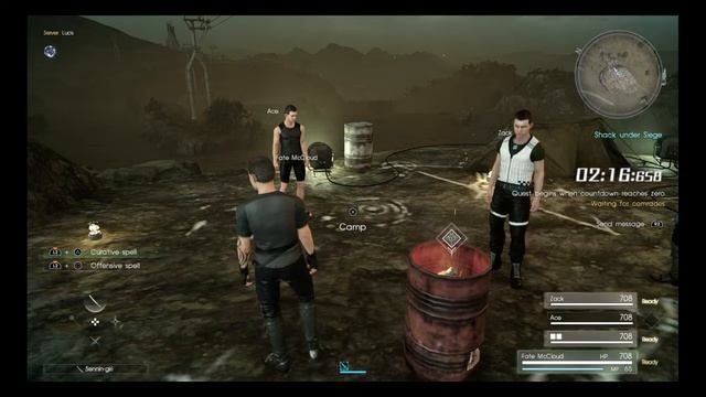 FFXV -MULTIPLAYER EXPANSION: COMRADES- Closed Online Test Fate Has Arrived On The Scene