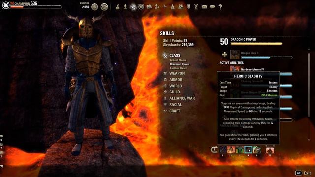 [ESO] Molten Drake - Morrowind Dragonknight Tank Guide
