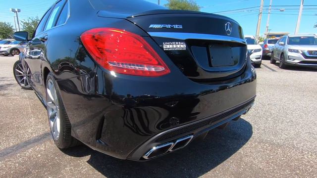 2017 Mercedes-Benz C-Class AMG C 63