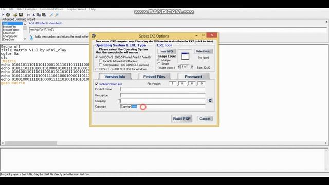 Как из Bat файла сделать Exe файл