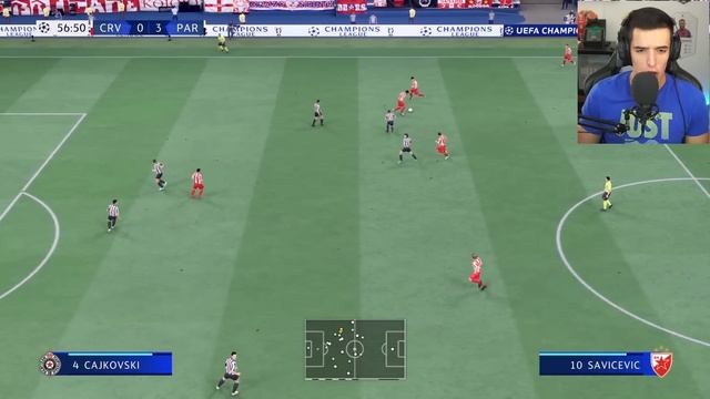 ALL-TIME PARTIZAN PROTIV CRVENE ZVEZDE! FIFA 22 CLASSIC ALL-STAR! W/Mijatovic, Savicevic, Piksi...