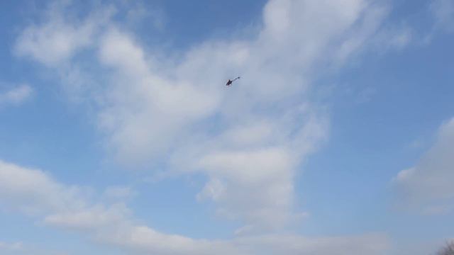 RC Electric Helicopter HK 500GT Crash /крушение модели вертолета