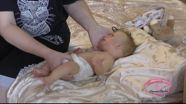 Робот аниматроник кукла реборн из силикона мальчик.