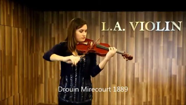 Drouin Mirecourt 1889 Violin