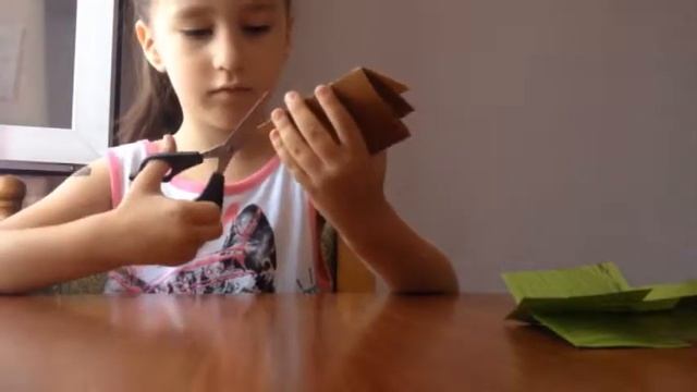 Поделка из бумаги - Кактус