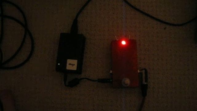 Orange Boom LED Swirl