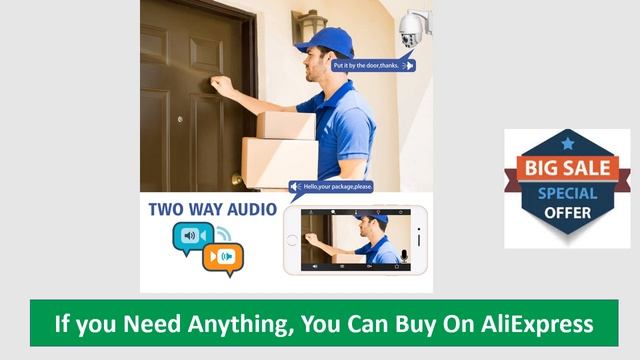 BOAVISION Wifi PTZ IP Camera | 5MP 5X Zoom 4G Security Camera