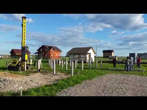 Фундамент в д. Шолохово, Новгородского района