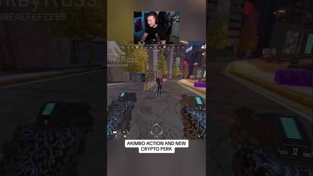 AKIMBO пистолет и новый перк крипто APEX LEGENDS