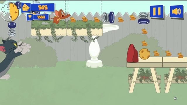 Tom  Jerry Cheese Swipe - Fun Cartoon Games