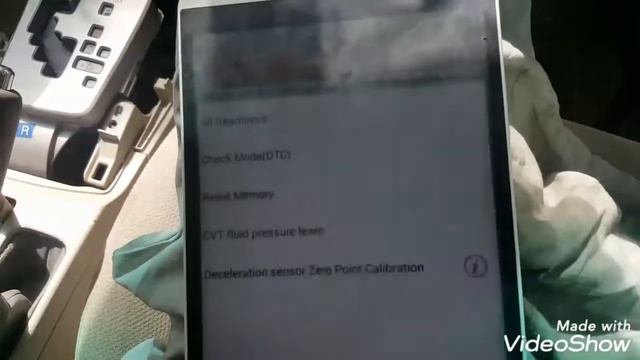 Toyota Axio CVT Tramassion Program