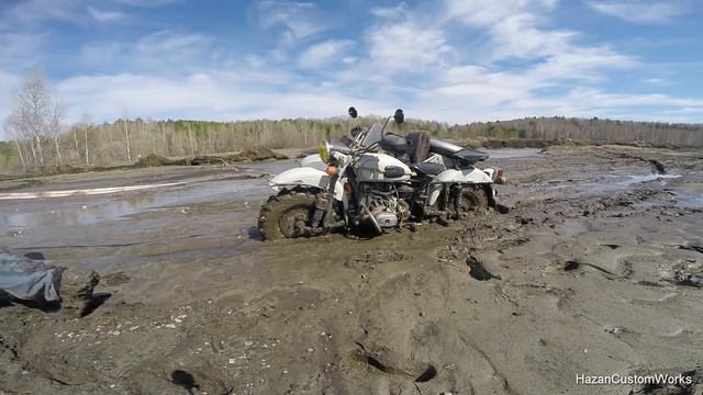 Гряземес на мотоцикле Урал Турист #2 Продолжение...