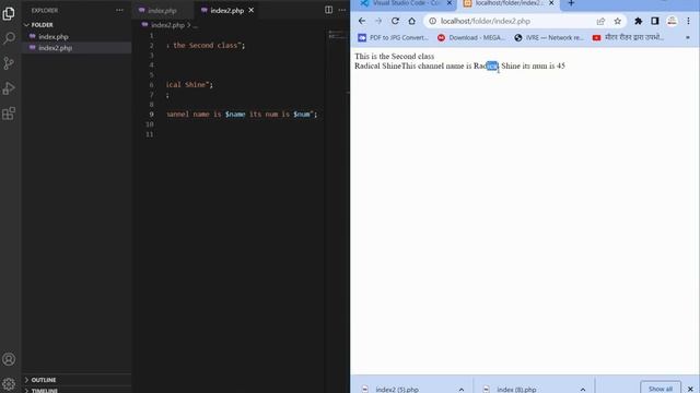 Php 2nd Class In Hindi  Php Tutorial In Hindi #Rsp