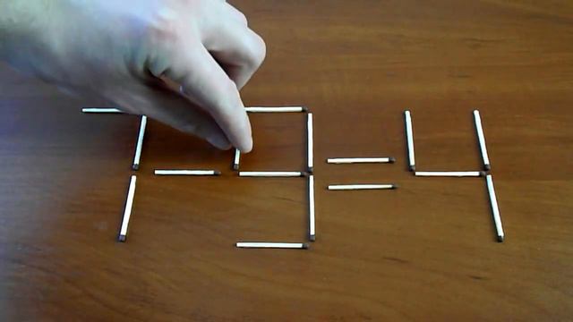 Головоломки со спичками 1/35 Удалите спичку чтобы исправить уравнение