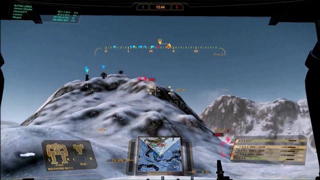 Mech Warrior Online - Wolfhound - Top Of The Hill