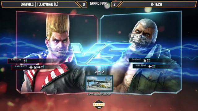 [GRAND FINAL] HYBRID CUP TEKKEN 7: R-TECH VS DRIVALS | TJ