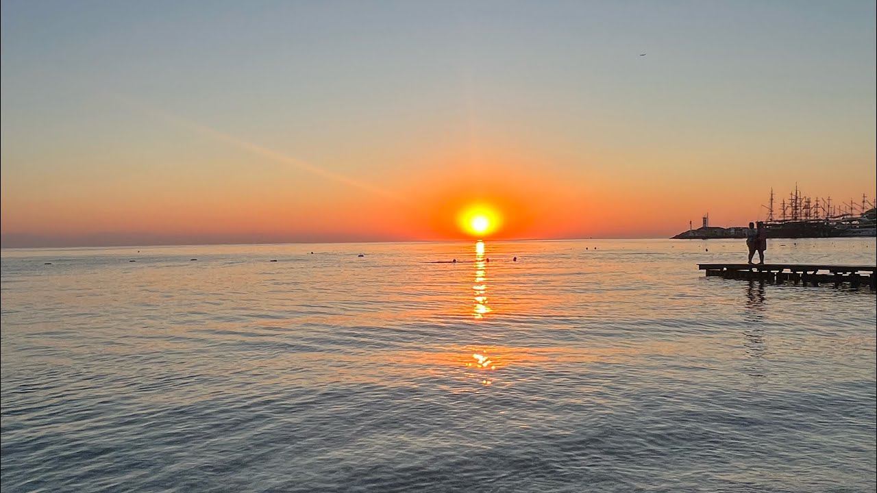 Рассвет море медитация️ безмыслие антистресс