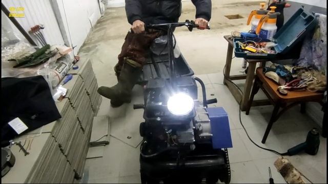 НЕ ПОКУПАЙ мотособаку БЕЛКУ или щенка, пока НЕ ПОСМОТРИШЬ это ВИДЕО!/Russian Mini Snowmobile
