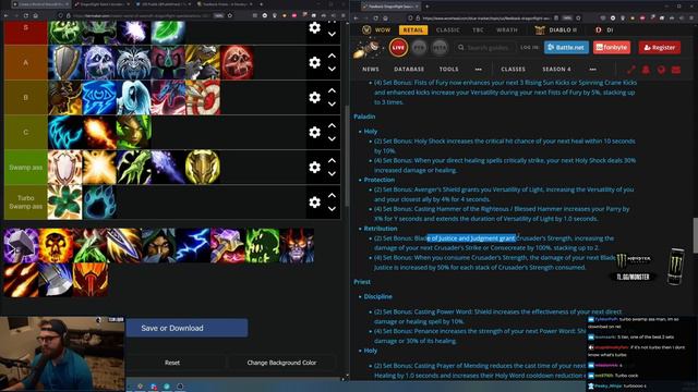 Ranking 10.0 Tier Sets W/ The WoW Community