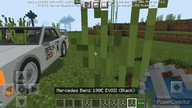 МОД НА МЕРСЕДЕС В МАЙНКРАФТ ПЕ! МОД НА МАШИНЫ В МАЙНКРАФТ БЕДРОК