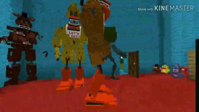 Addon/mod Fnaf Enternal (fnaf Addon) For Minecraft Bedrock/pocket Edition