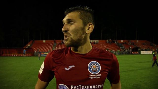 Послематчевое флеш-интервью с Игорем Беляковым