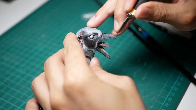 How To Make A Zombie Penguin In The Refrigerator Diorama / Polymer Clay