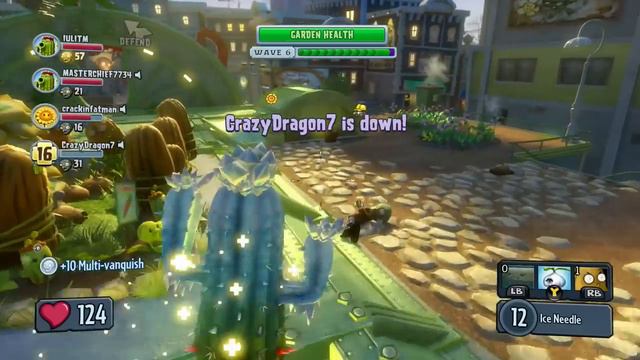 Plants vs Zombies Garden Warfare ICE CACTUS Gameplay