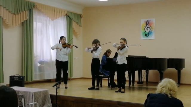 Трио: Соколова Анна, Гусейнова Эльвира, Потехина Лиза. Скултэ Ариетта