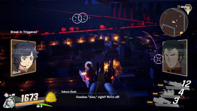 SD Gundam Battle Alliance DLC Mission 3B - Flash Of Fate