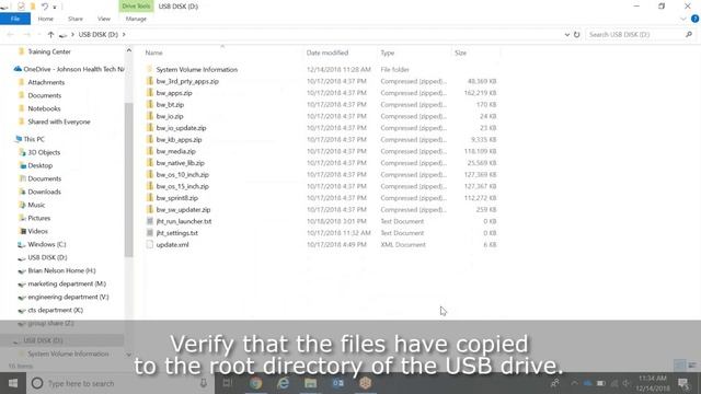 Manual Software Update Procedure