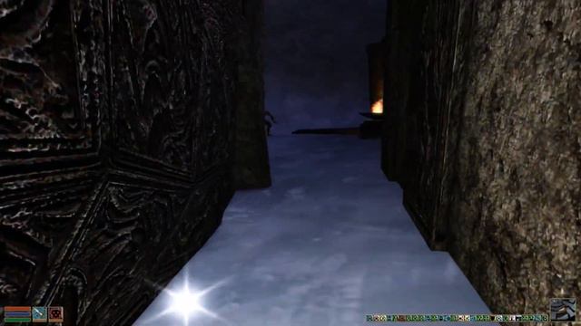 TES 3:Bloodmoon-Сердце Хаоса. Тяжелый бой с оборотнями.Лабиринты Гирцина. #7