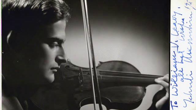 Yehudi Menuhin Plays Handel Prayer(arr. Flesch)