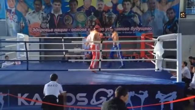 Уральск Кикбоксинг Кубок РК 2016 Смирнов А.
