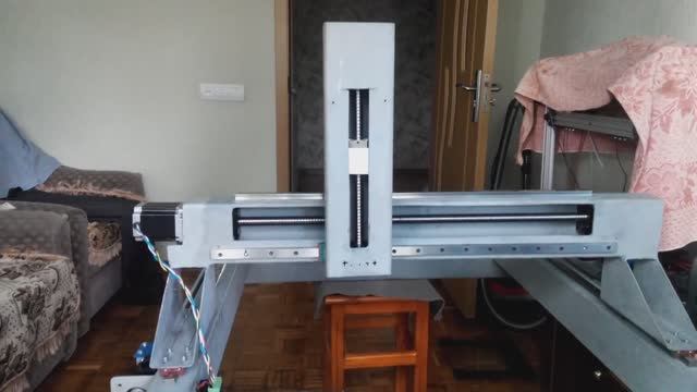 Постройка станка с ЧПУ часть 4 тест двигателей