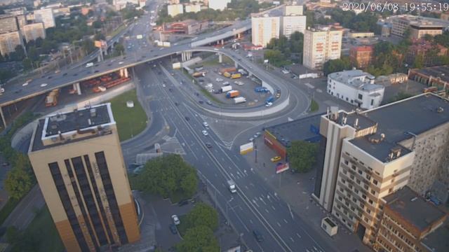 Москва - Нижегородская улица - веб камера 08.06.2020, 16:55