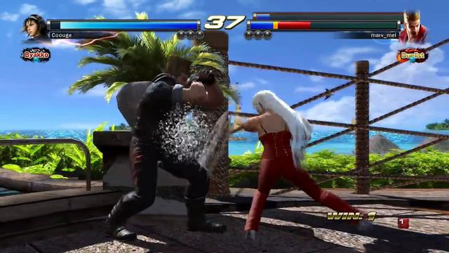 773 - Tekken Tag Tournament 2 - Coouge (Jun Kazama) Vs Marv_mel (Anna/Paul)