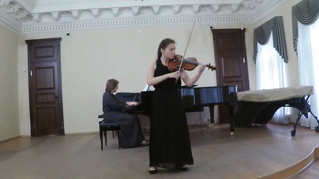 Шимановский Ноктюрн и тарантелла Op.28, Ануш Казарян, скрипка