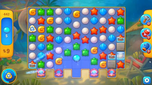 Fishdom 442 Level - NO BooSTERS